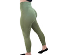 Olive Green Scrunch Leggings